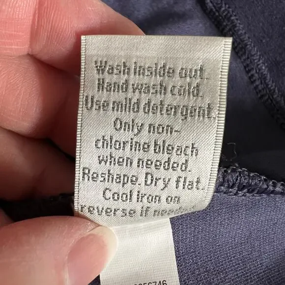 LC Lauren Conrad Womens Dress Fitted Bodice Bell Skirt Lace Blue Cap Sleeves 10 - Picture 10 of 10